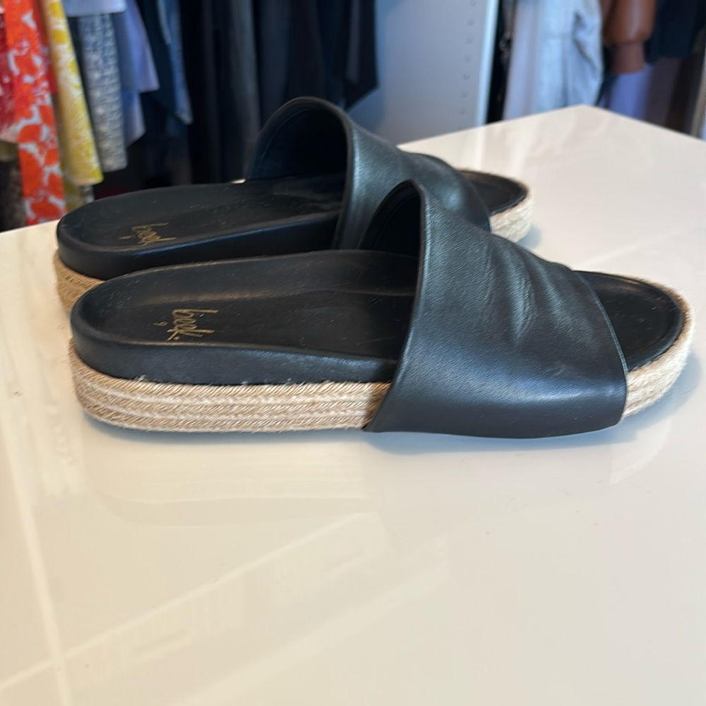 Beek Pelican Jute Platform Sandal
